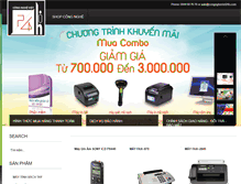 Tablet Screenshot of congngheviet24h.com